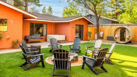 Mid-Century Home in Arizona Lets You Unwind With Sauna and Hot Tub Unique and Magical Getaway in Sedona, Arizona_an Entire Home