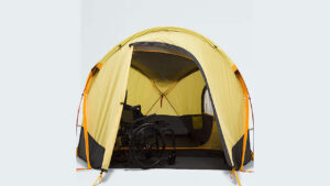 Universal Wawona 3 Camping Tent by The North Face with open door
