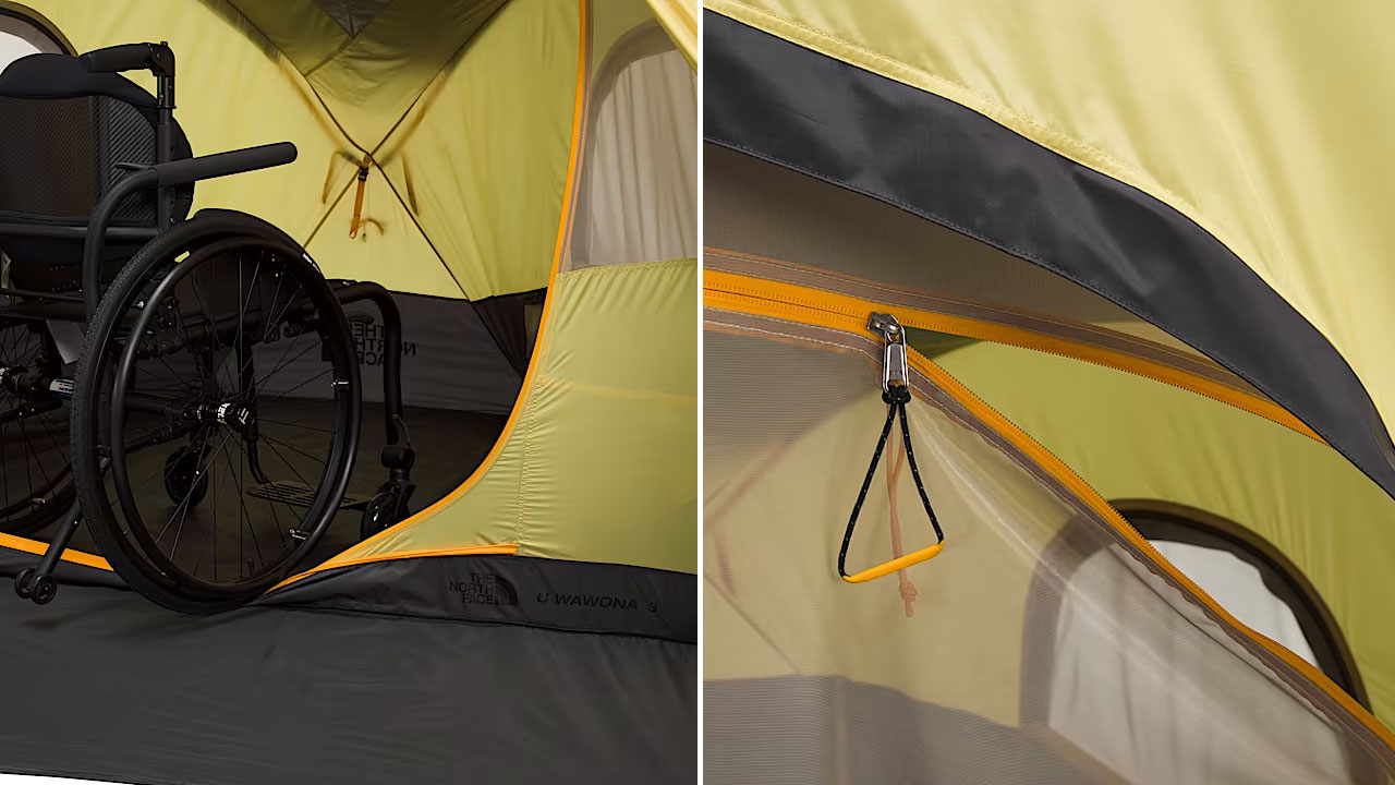 Universal Wawona 3 Camping Tent by The North Face - interior space