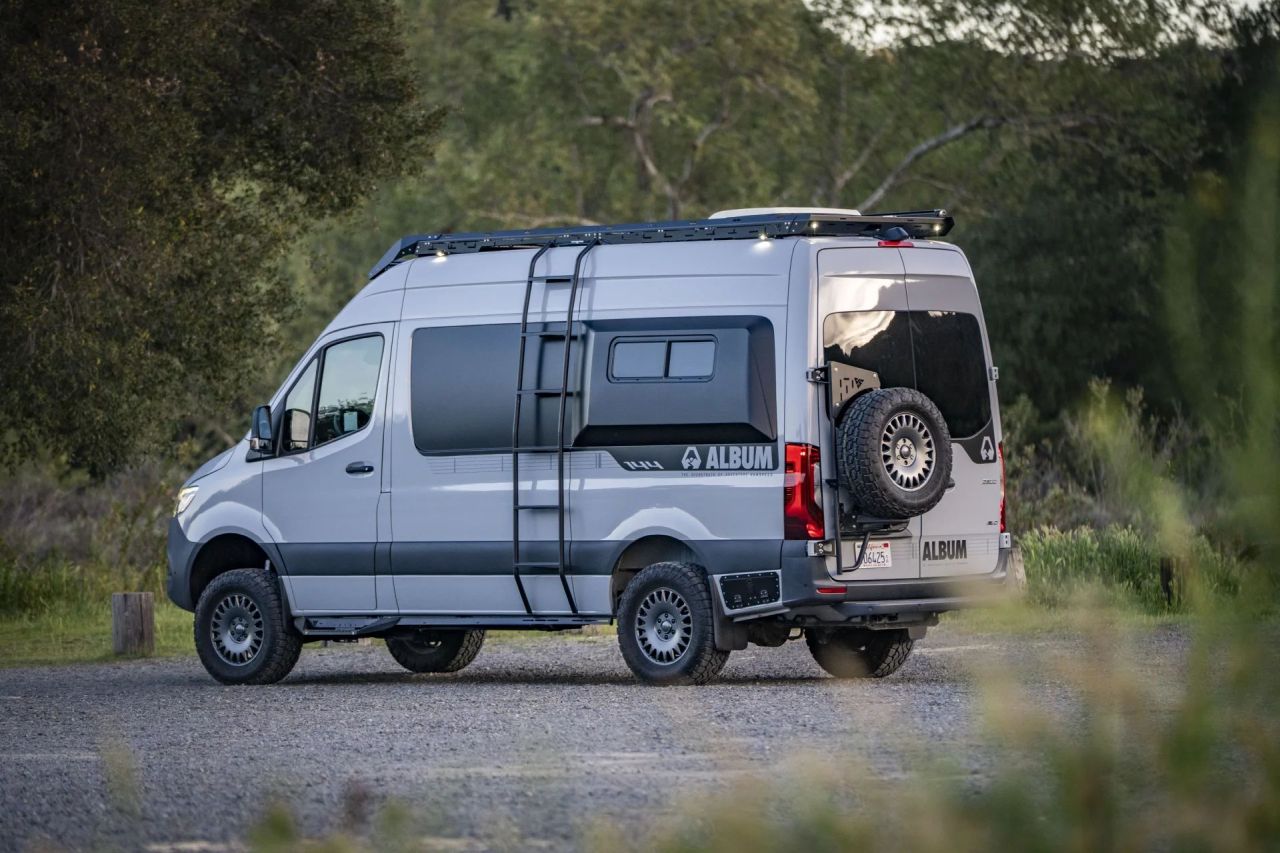 Vanspeed Album Camper Van With Multifunctional Layout - exterior back side