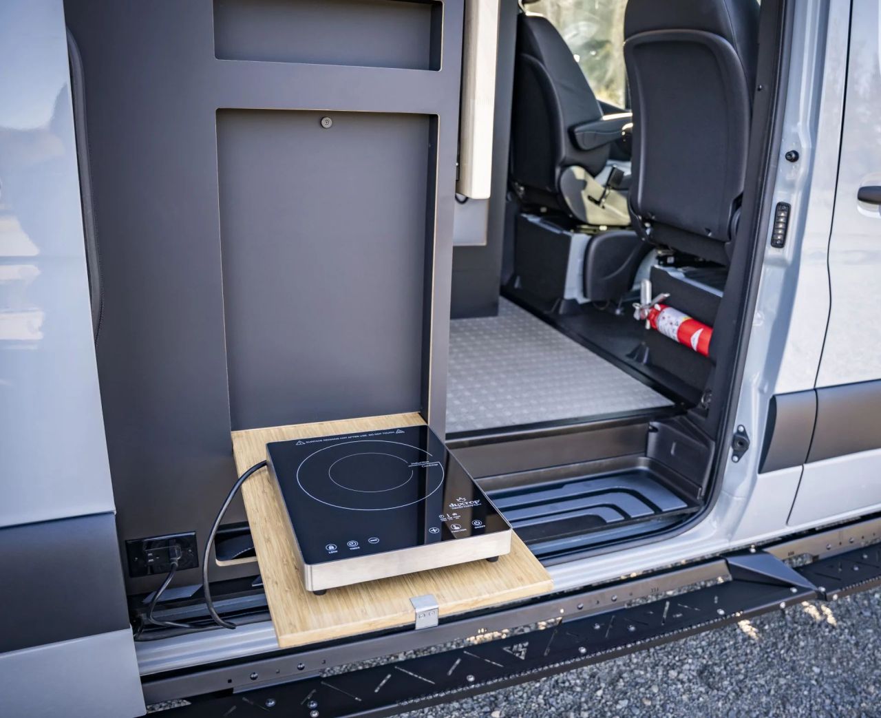 Vanspeed Album Camper Van With Multifunctional Layout - outdoor kitchen