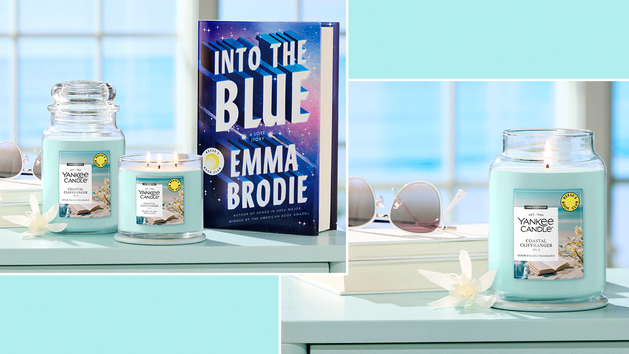 Yankee Candle x Reese's Book Club Coastal Cliffhanger for Summer - 1