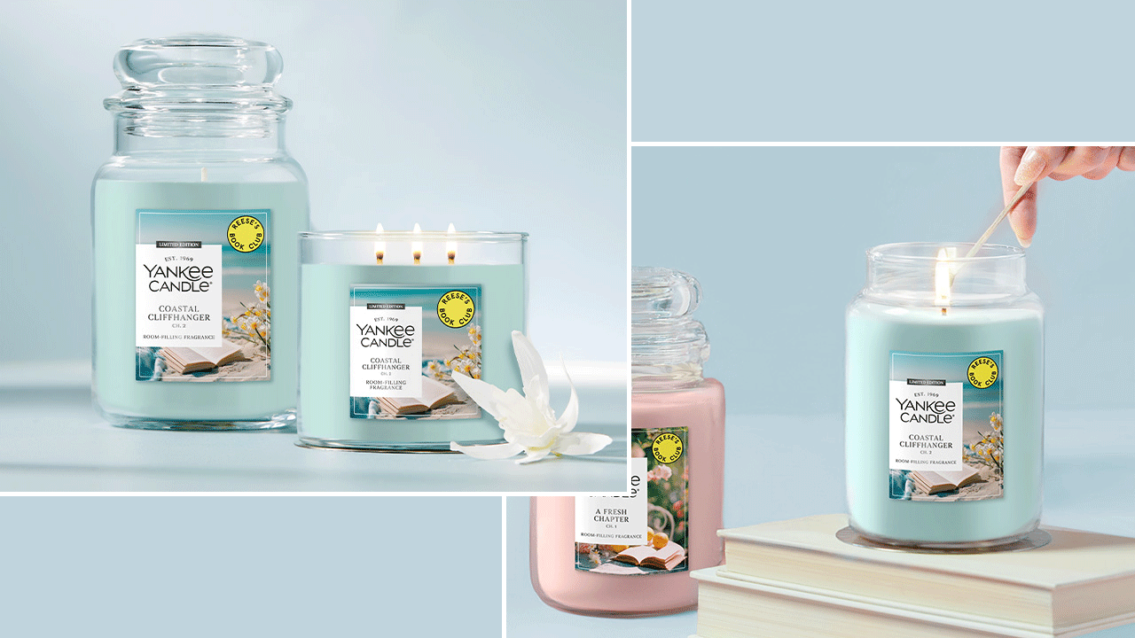 Yankee Candle x Reese's Book Club Coastal Cliffhanger for Summer - 2