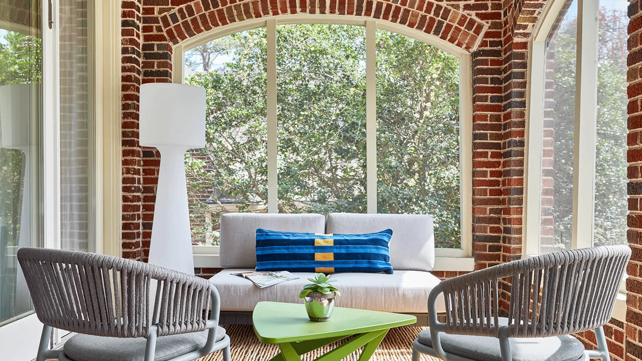 sunroom design - Add an Arch