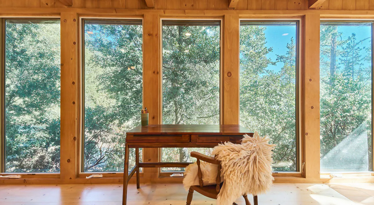 A-Frame Cabin_Designated Workspace