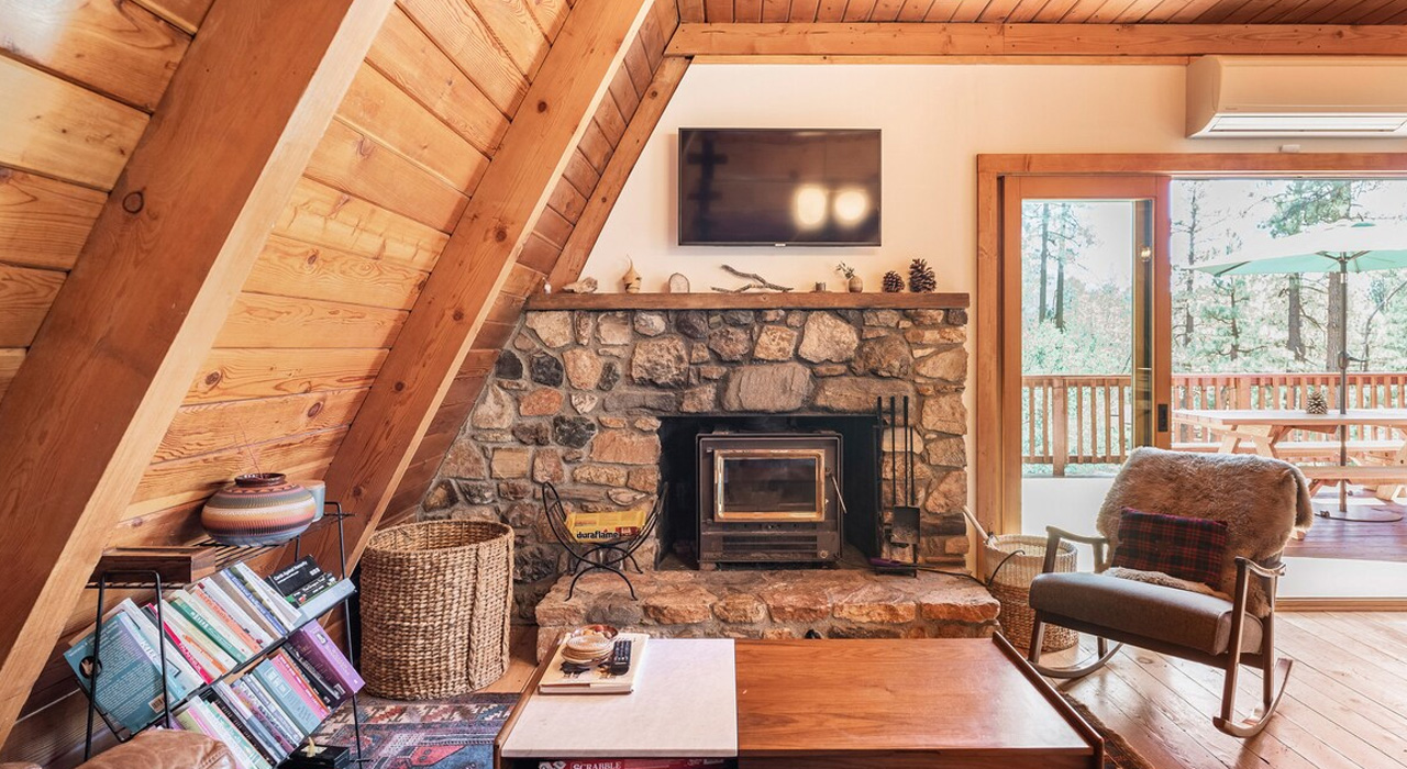 A-Frame Cabin_Living Room_1