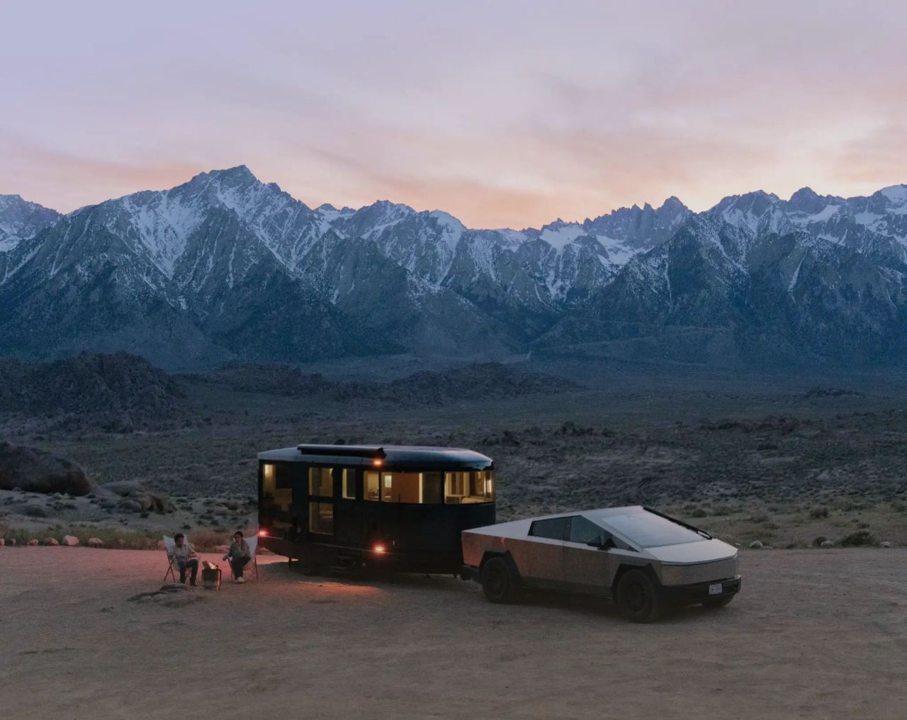 Aboard Extended-Range Electric Camper Trailer