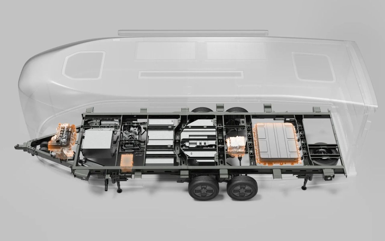 Aboard Extended-Range Electric Camper Trailer