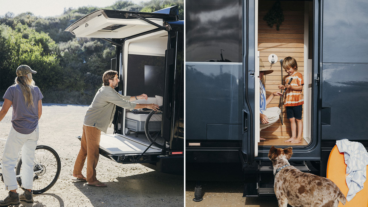 Aboard Extended-Range Electric Camper Trailer