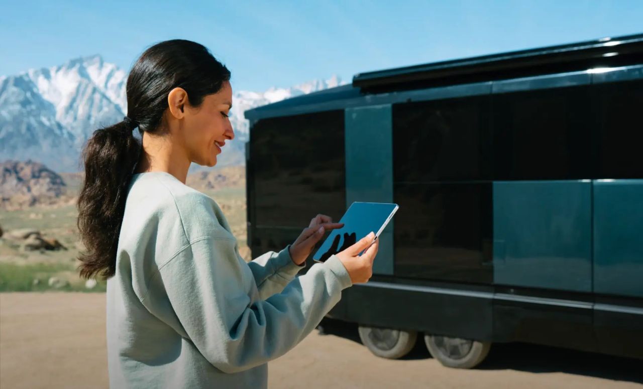 Aboard Extended-Range Electric Camper Trailer