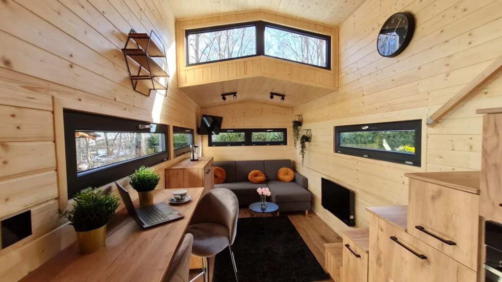 Adams Tiny House on wheels