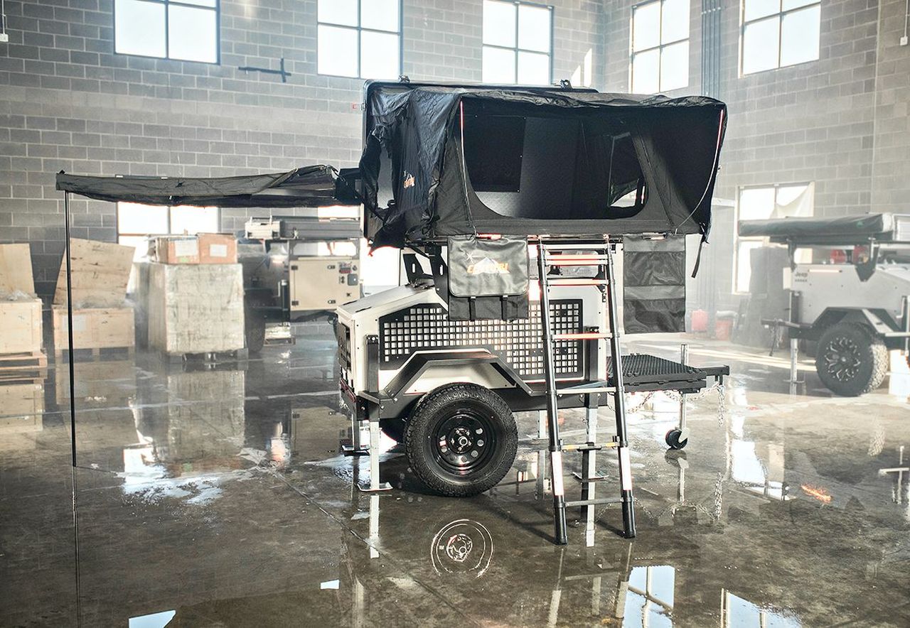 Addax Basecamp V3 Jeep-Branded Travel Trailer Survives Rugged Off-Road Terrain