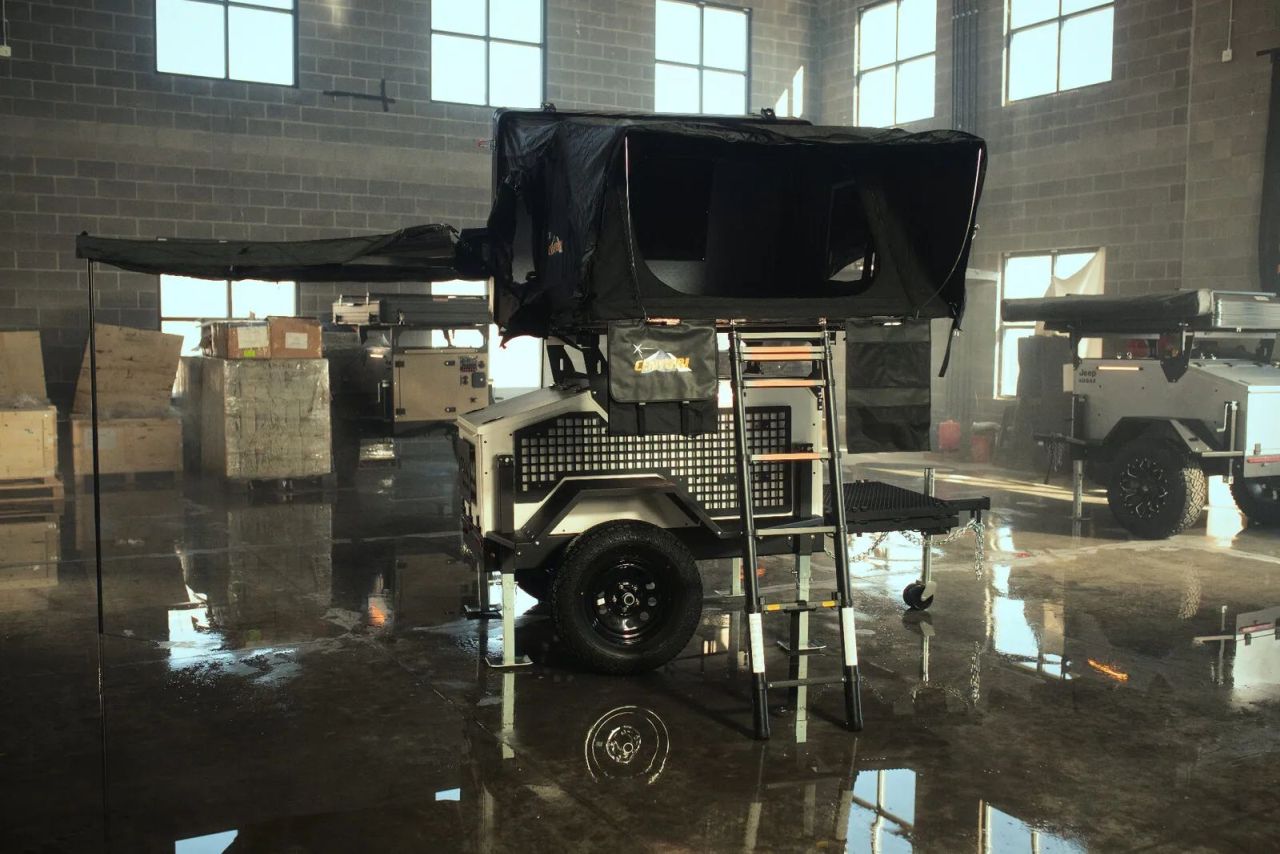 Addax Basecamp V3 Jeep-Branded Travel Trailer Survives Rugged Off-Road Terrain