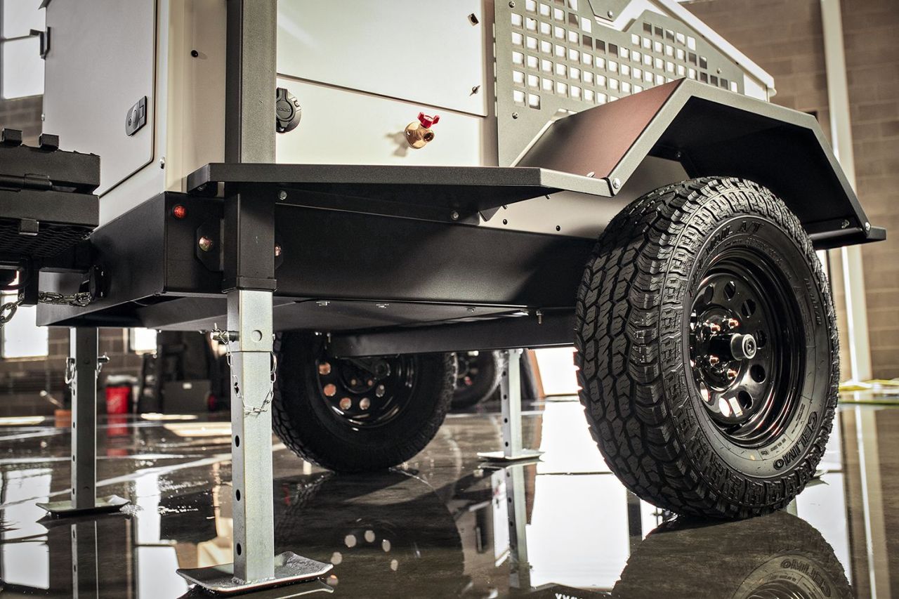 Addax Basecamp V3 Jeep-Branded Travel Trailer Survives Rugged Off-Road Terrain