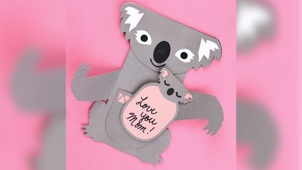 Adorable Koala Mother’s Day Card