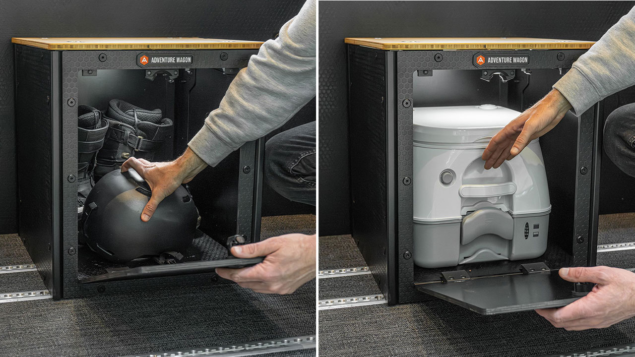 Adventure Wagon’s RUV Utilizes Modular Elements to Change Interior Layouts On-The-Go