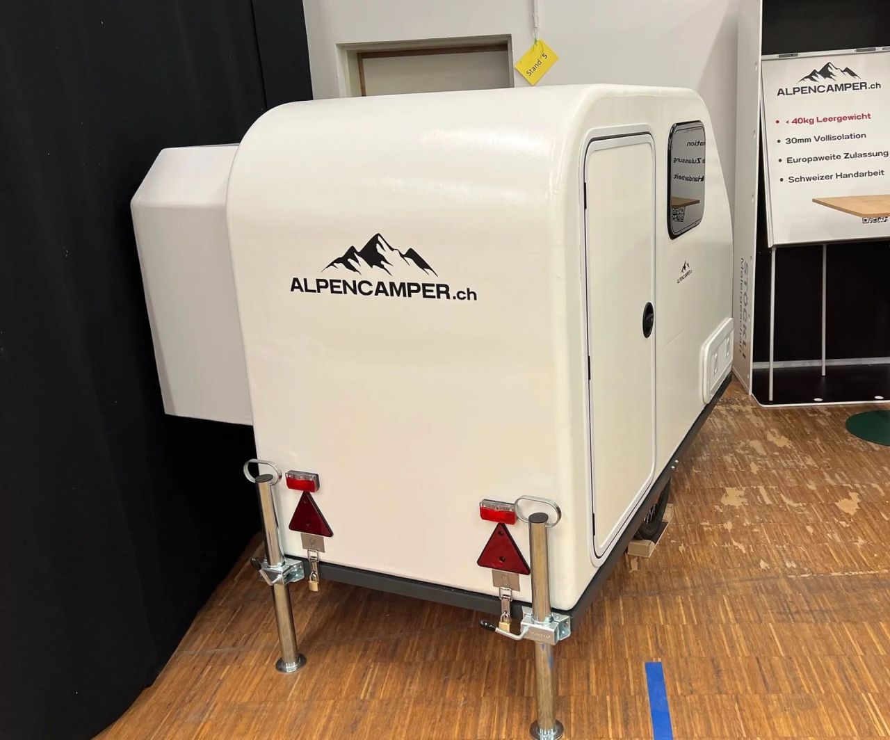 Alpencamper Eco Slide Out Bike Camper Trailer