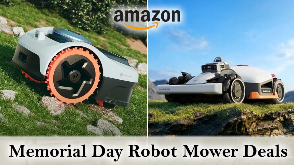Amazon Memorial Day sale - best robot lawn mowers