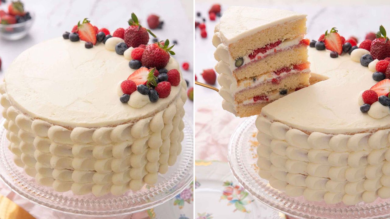 Best Mother’s Day Cakes - Berry Chantilly Cake