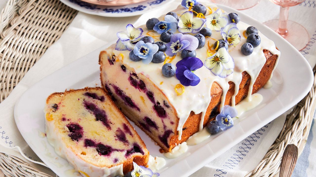 Best Mother’s Day Cakes - Blueberry-Lemon Loaf Cake