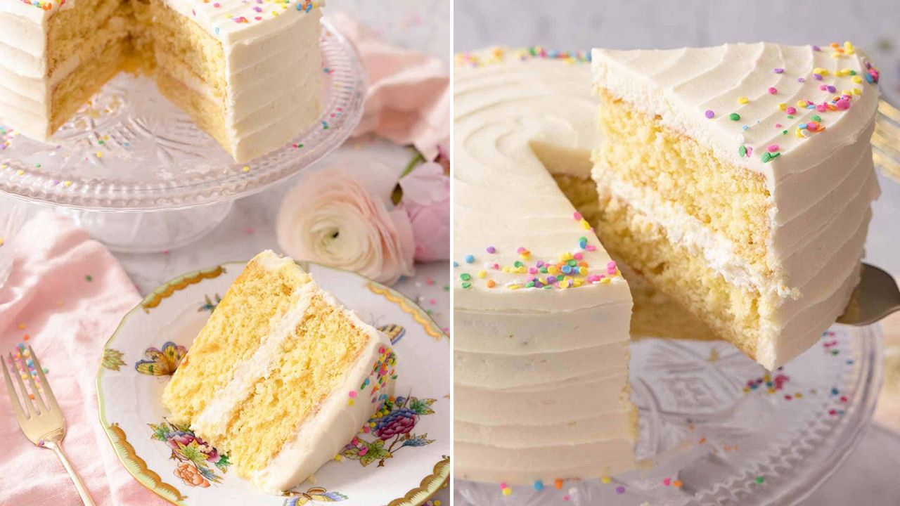Best Mother’s Day Cakes - Vanilla Cake