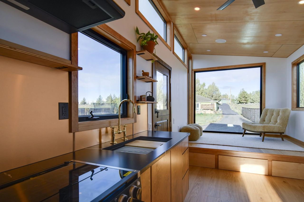 Black Butte tiny house on wheels