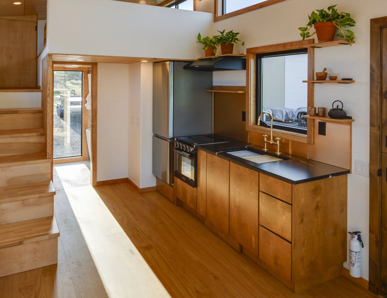 Black Butte tiny house on wheels