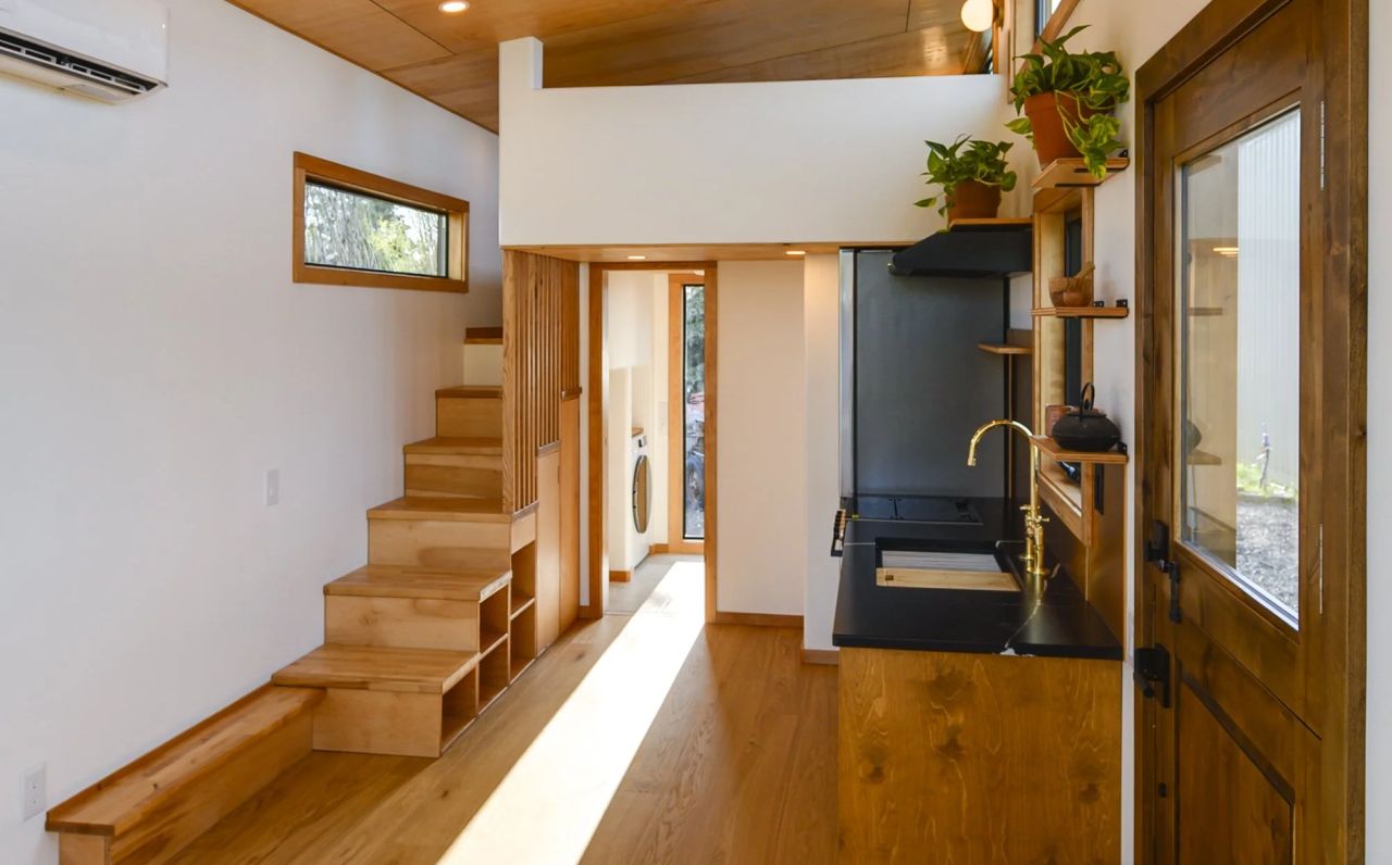 Black Butte tiny house on wheels