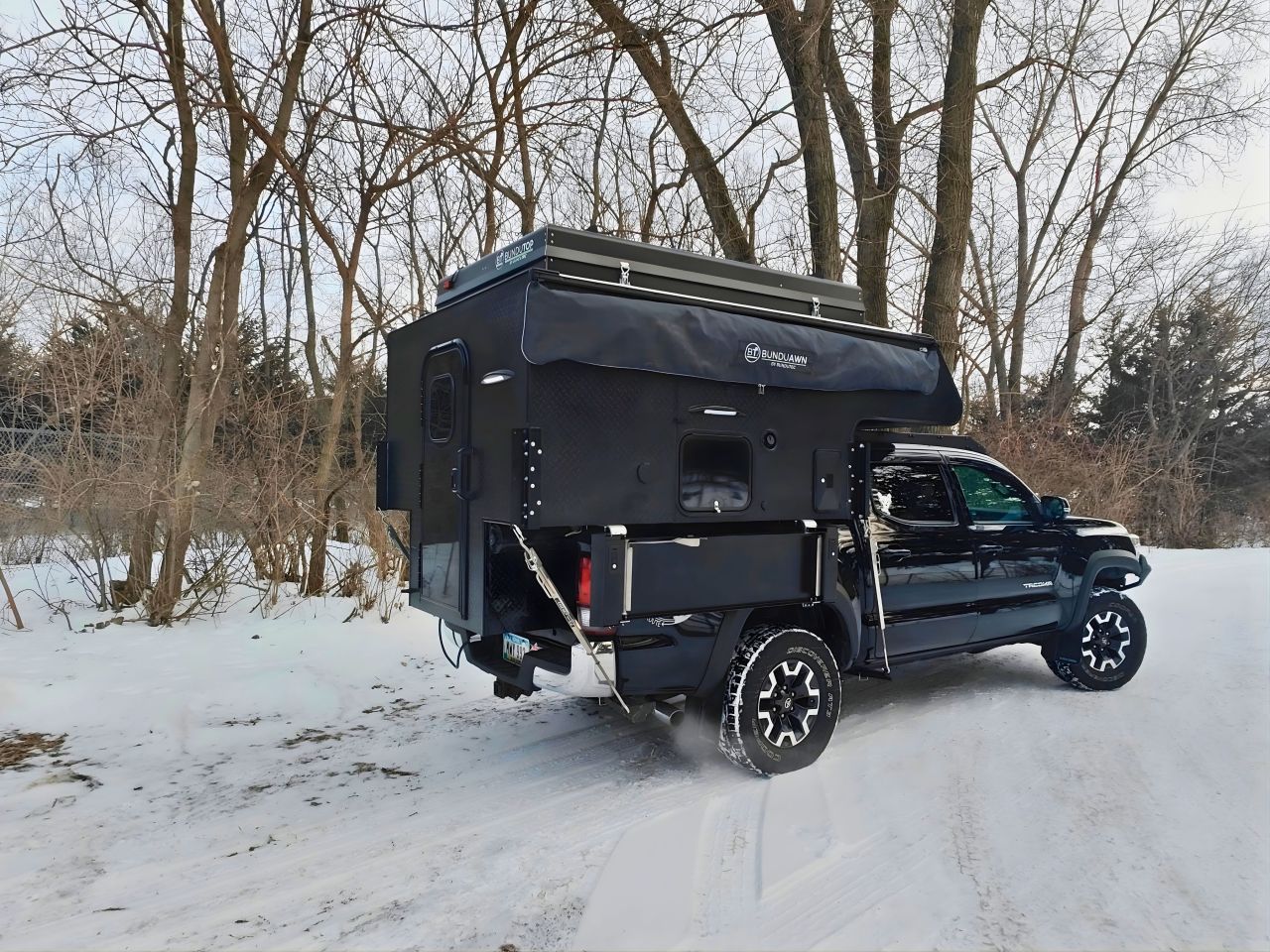 BunduTec’s Latest RipTide Combines Truck Topper With Rooftop Tent