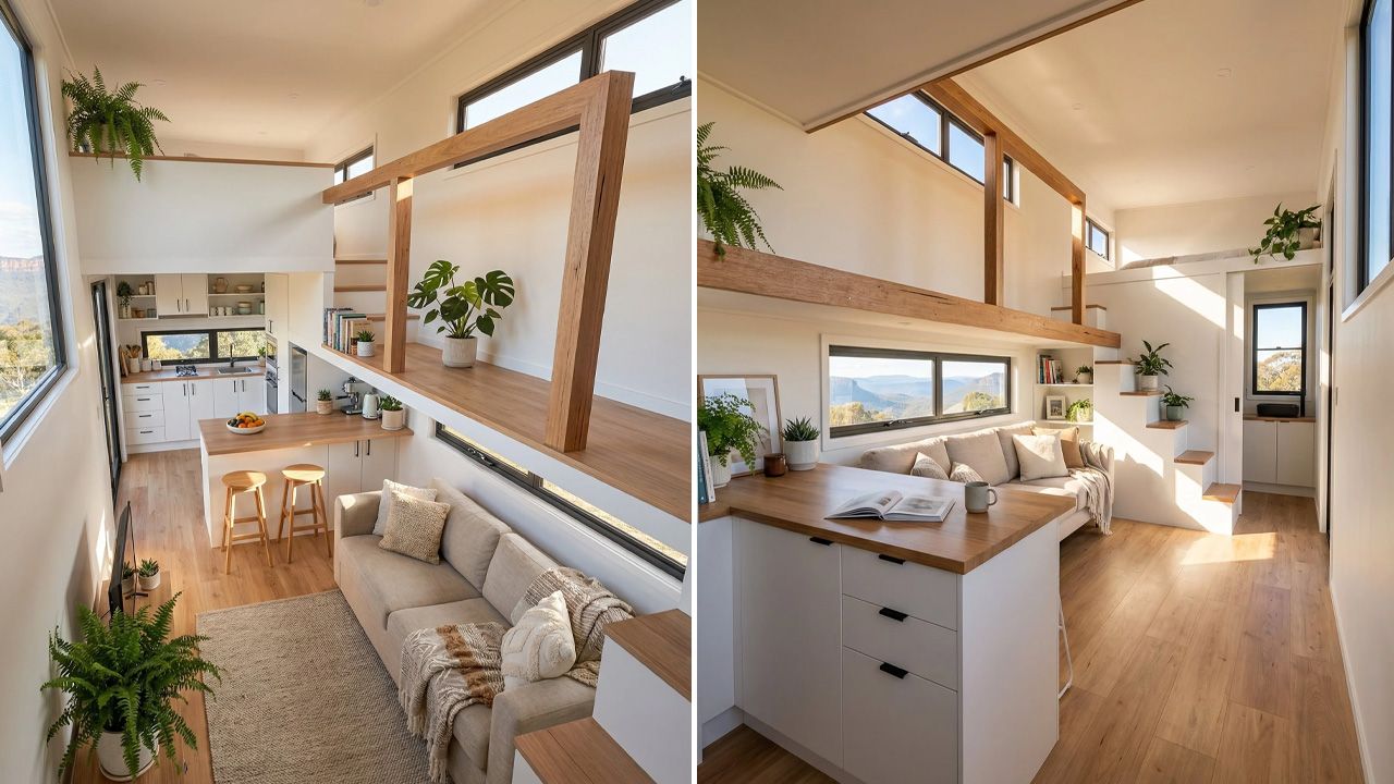 Byron Bay Tiny House - interior