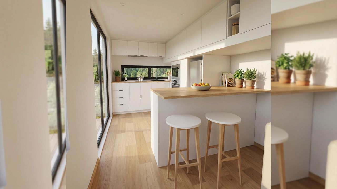 Byron Bay Tiny House - kitchen