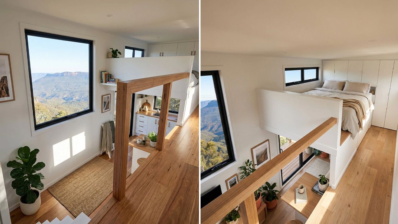 Byron Bay Tiny House - loft