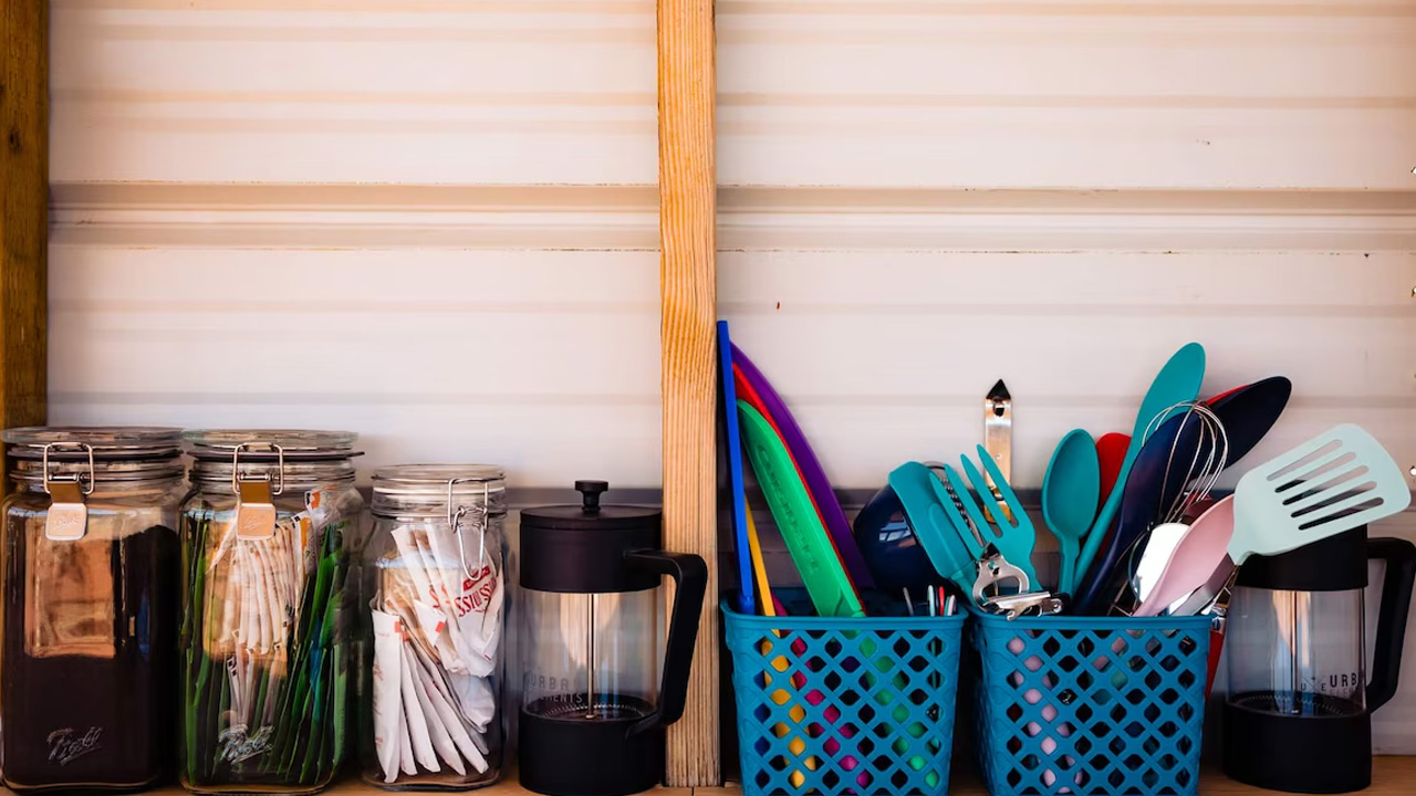 Campsite in Cane Beds_kitchen items