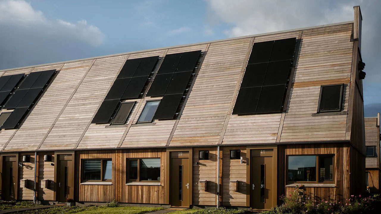 The entire swelling is made with sustainable timber wood