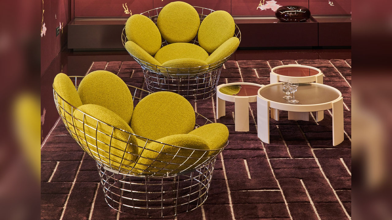 Cassina x Karakter Panton Peacock Chair