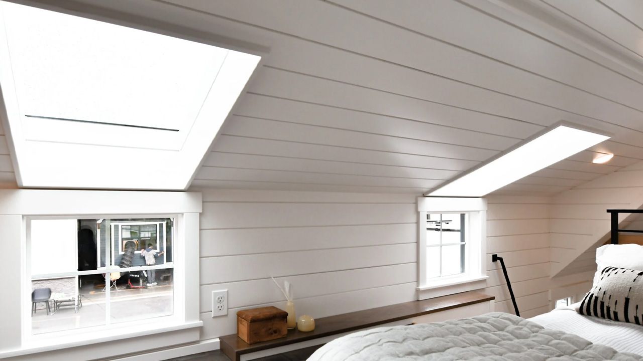 Craftsman Kootenay Tiny House - loft bedroom 1