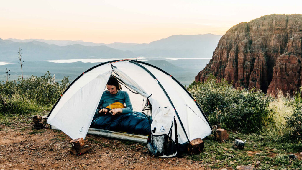 CrossPeak 1 One-Person Freestanding Camping Tent Weighs Just 28.7 Ounces