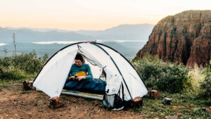 CrossPeak 1 One-Person Freestanding Camping Tent Weighs Just 28.7 Ounces