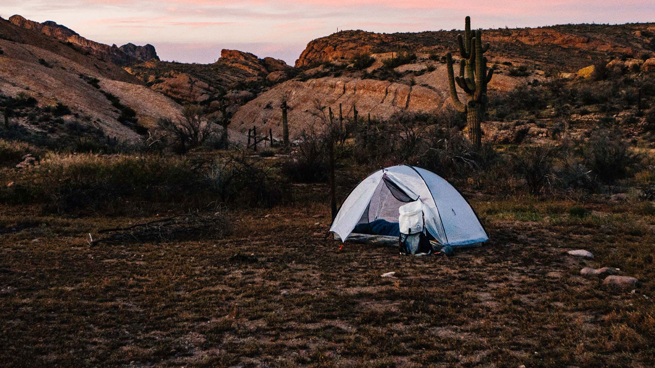 CrossPeak 1 One-Person Freestanding Camping Tent Weighs Just 28.7 Ounces