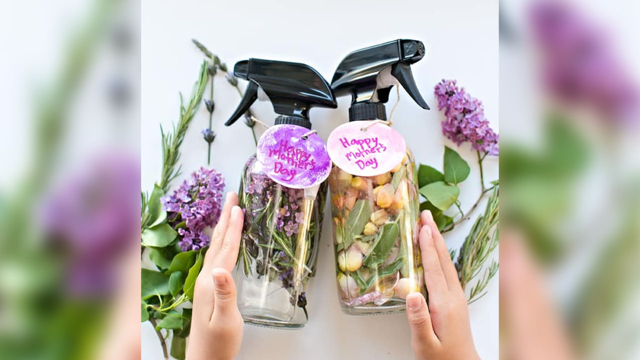 DIY Mother’s Day Floral Herb Perfume