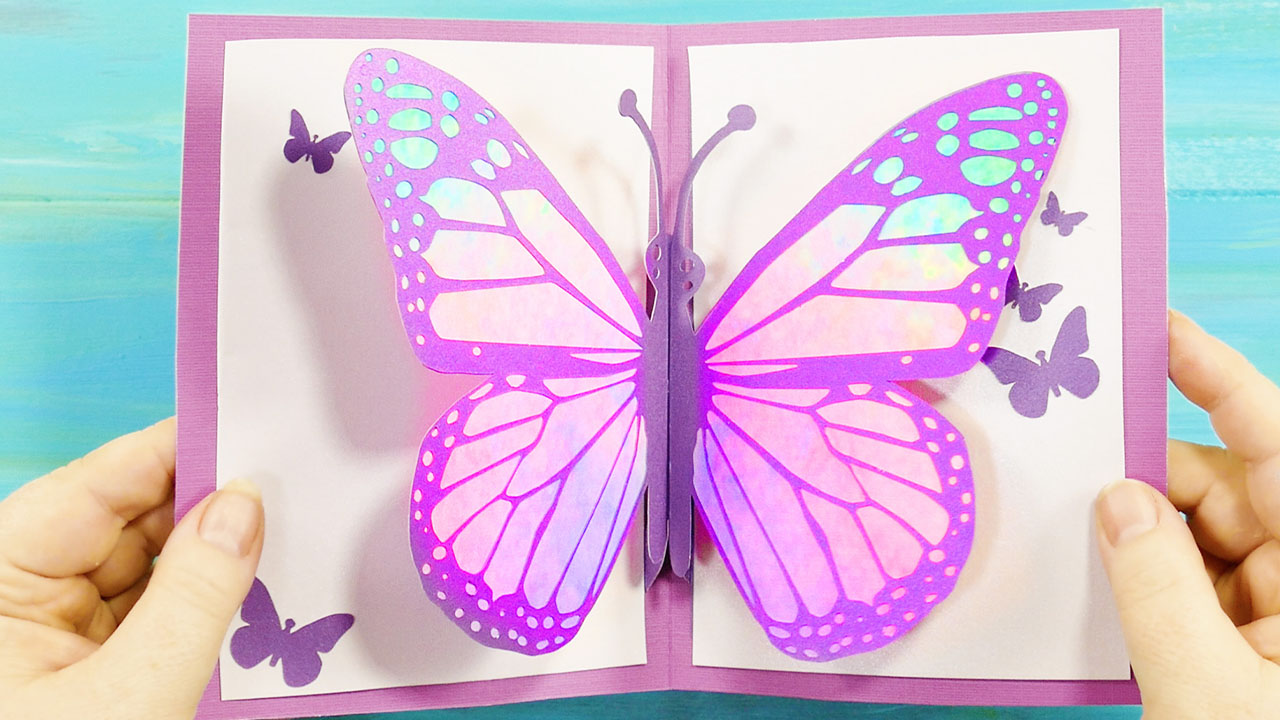 DIY Pop-Up Butterfly Card