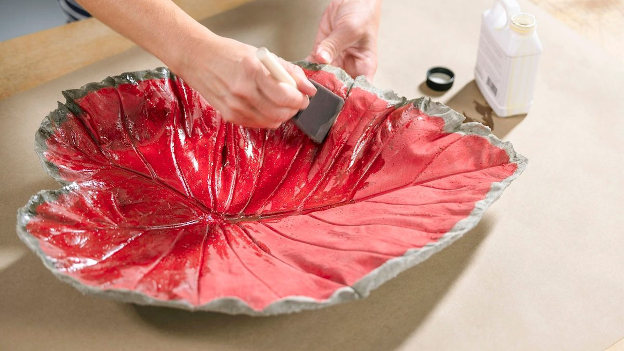 Once paint dries, apply coats of sealant