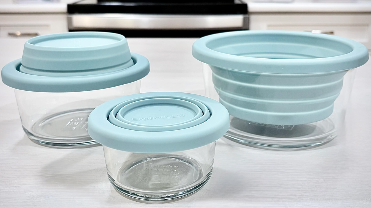 ExpandaLid food storage lid