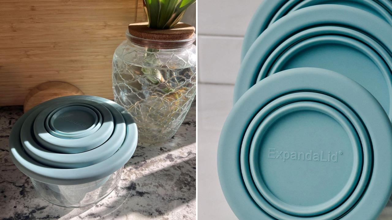 ExpandaLid food storage lid