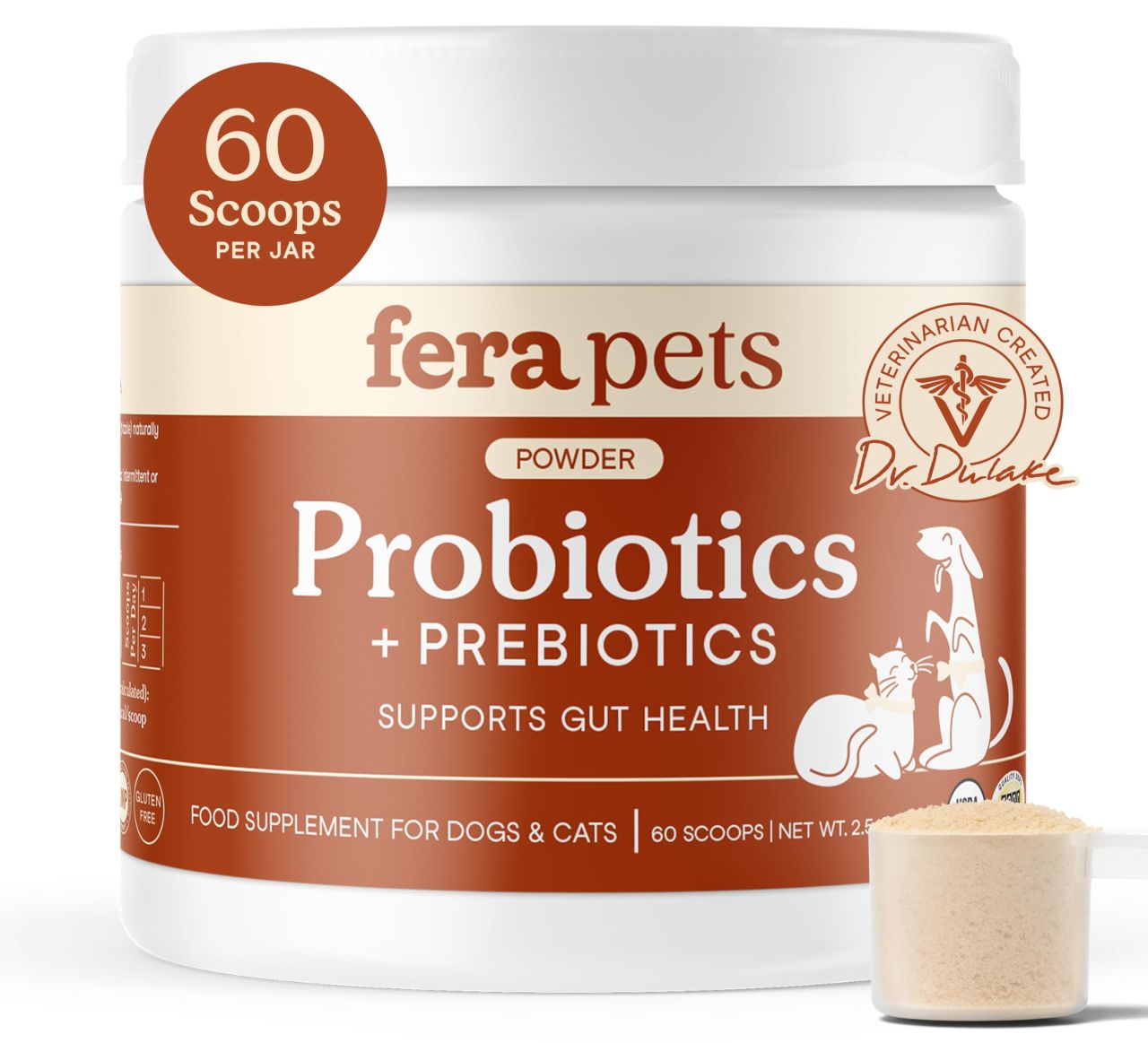 Fera Pets Probiotics for Dogs & Cats