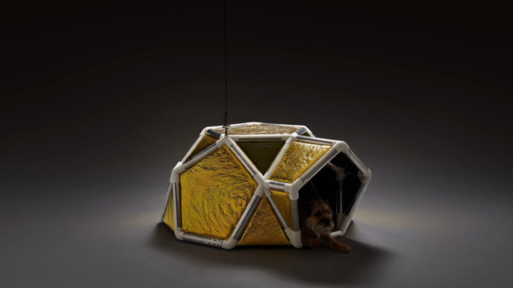 For 2026 Goodwoof Barkitecture_The Moon Dog kennel is designed by Conran + Partners and Beta Design Office