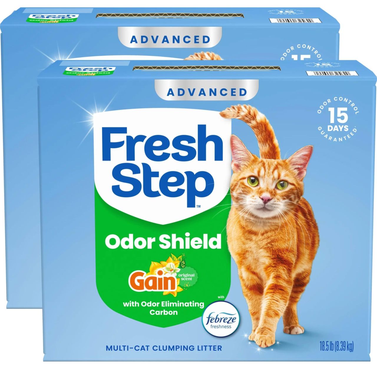Fresh Step Advanced Odor Shield Multi Cat Clumping Litter