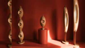Gèlèdé Lamp Collection Features Totemic Luminaires, Honors Metaphysical Authority of Women Gèlèdé Lamp Collection