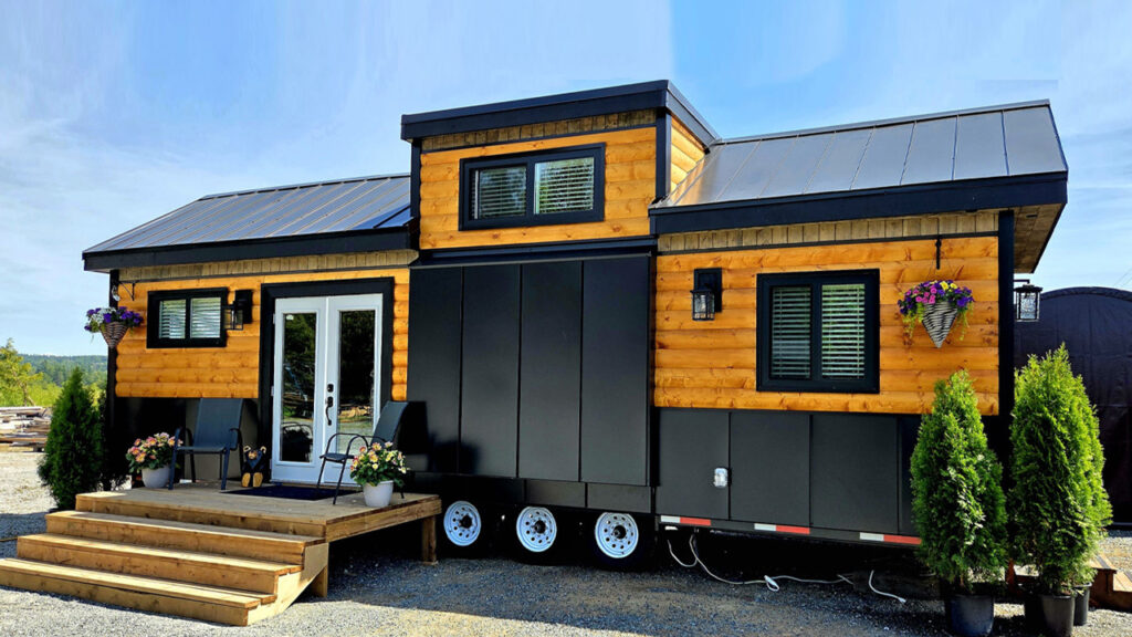 Berenstein Bear Tiny House Sleeps Six in Its Luxe Interior Berenstein tiny house on wheels