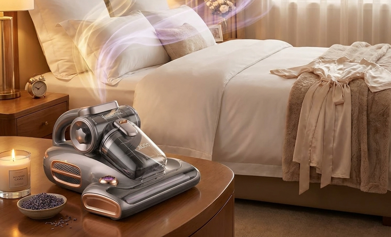 Jigoo T600 Mattress Vacuum Cleaner Keeps the Bedroom Smelling Fresh